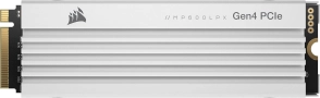 2TB - Corsair MP600 PRO LPX M.2 2280 NVMe PCIe x4 Gen4 SSD White