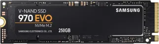 250GB - Samsung 970 EVO NVMe PCIe M.2 2280 Internal SSD