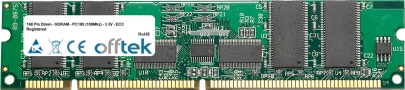 512MB Module - 168 Pin 3.3v PC133 ECC Registered SDRAM Dimm