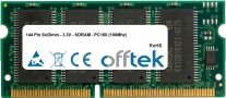256MB Module - 144 Pin 3.3v PC133 SDRAM SoDimm