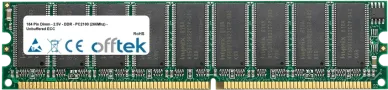 256MB Module - 184 Pin 2.5v DDR333 ECC Dimm (Single Rank)