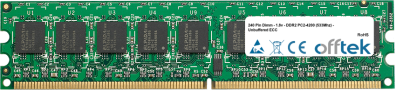 240 Pin Dimm - 1.8v - DDR2 - PC2-5300 (667Mhz) - Unbuffered ECC