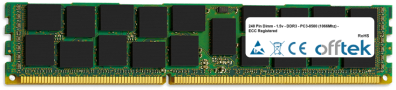 240 Pin Dimm - 1.5v - DDR3 - PC3-12800 (1600Mhz) - ECC Registered
