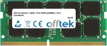 8GB Module - 260 Pin 1.2v DDR4 PC4-17000 ECC SoDimm