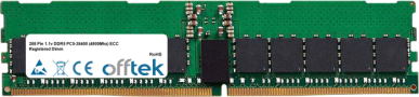 288 Pin 1.1v DDR5 PC5-38400 (4800Mhz) ECC Registered Dimm