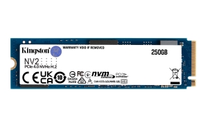 250GB Drive - Kingston NV2 PCIe 4.0 NVMe SSD