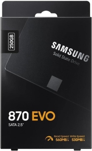 250GB - Samsung SSD 870 EVO 2.5 Inch Intelligent Turbo Write Magician 6 Software