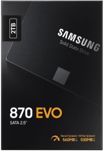2TB - Samsung SSD 870 EVO 2.5 Inch Intelligent Turbo Write Magician 6 Software