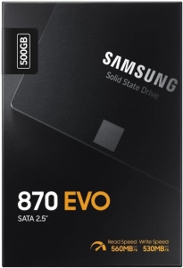 500GB - Samsung SSD 870 EVO 2.5 Inch Intelligent Turbo Write Magician 6 Software