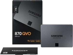 2TB - Samsung 870 QVO SATA III 2.5 Inch Internal Solid State Drive