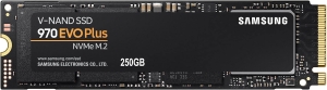 250GB - Samsung 970 EVO Plus PCIe NVMe M.2 2280 SSD Internal Solid State Drive