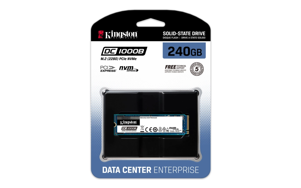 Kingston DC1000B NVMe SSD