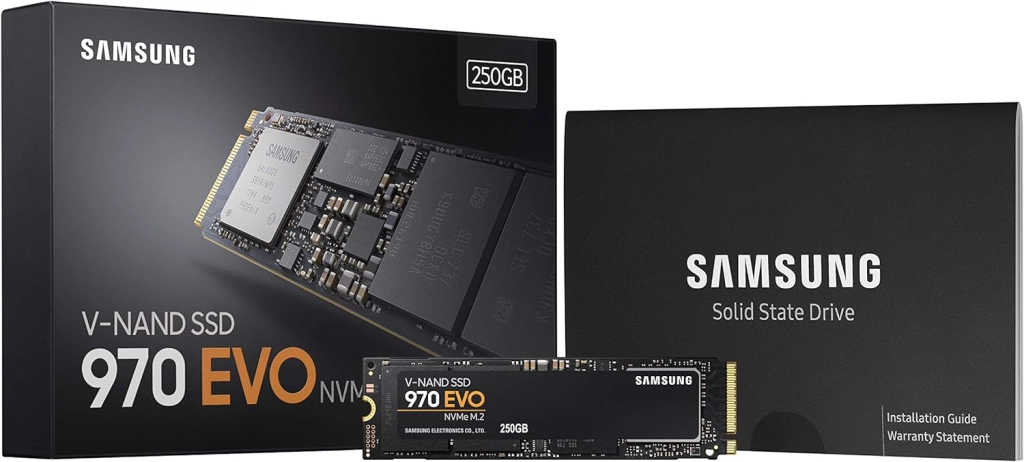 Samsung 970 EVO NVMe PCIe M.2 2280 Internal SSD