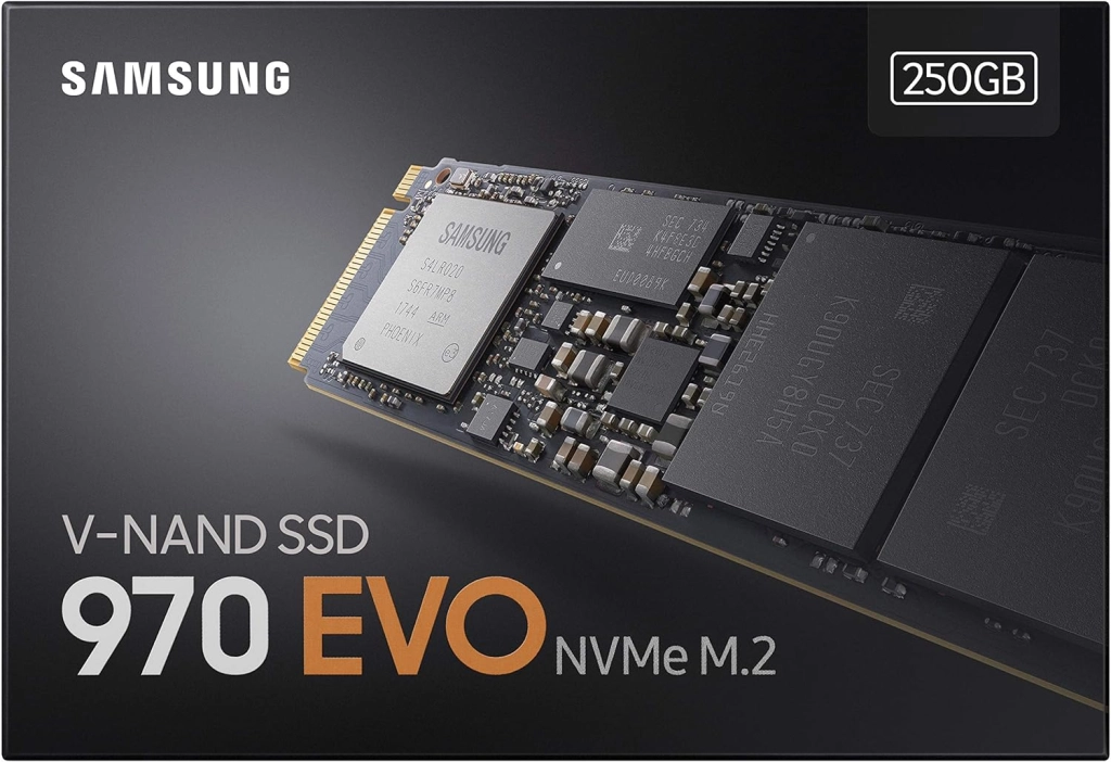 Samsung 970 EVO NVMe PCIe M.2 2280 Internal SSD