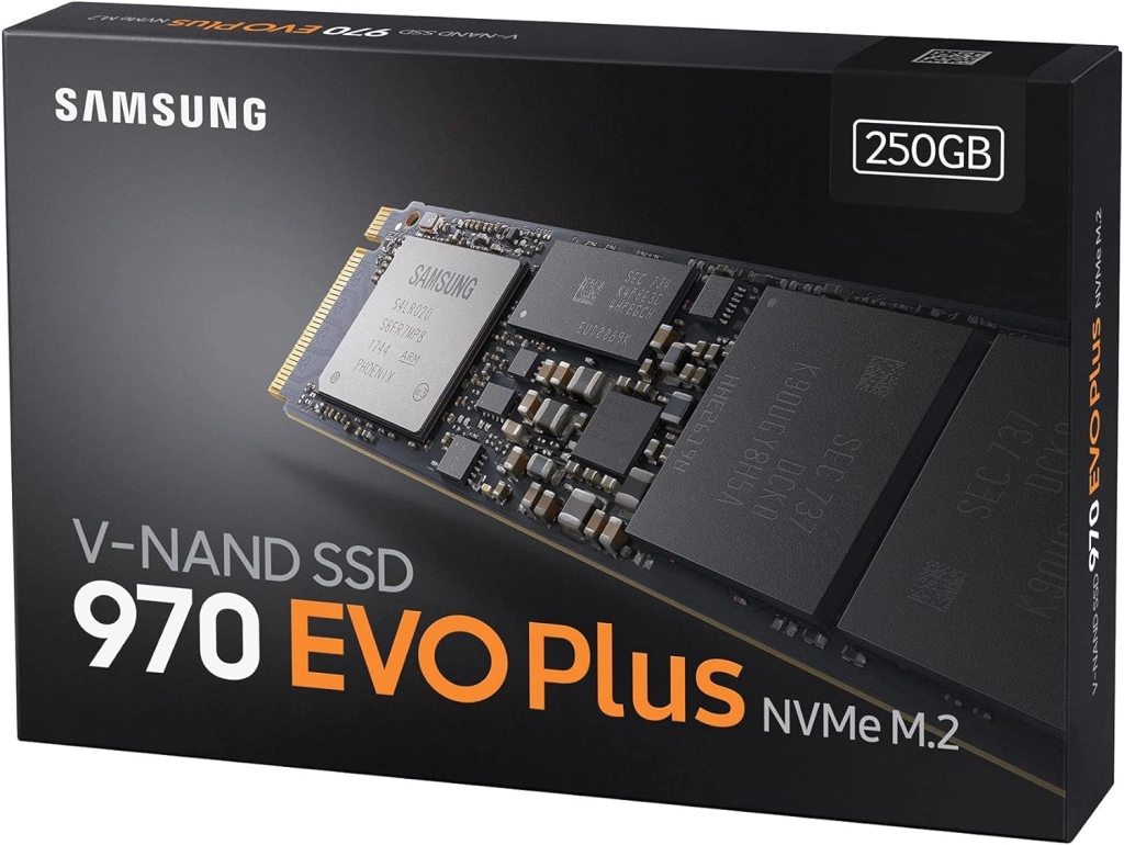 Samsung 970 EVO Plus PCIe NVMe M.2 2280 SSD Internal Solid State Drive