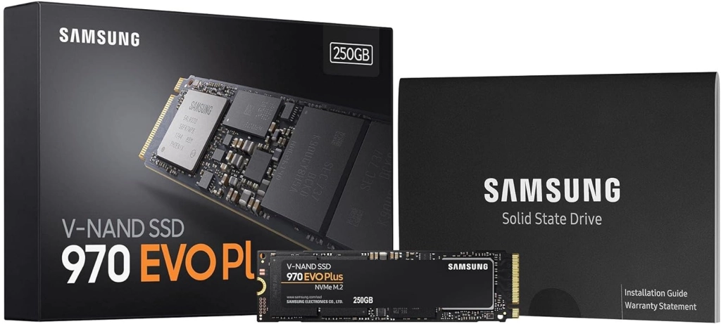 Samsung 970 EVO Plus PCIe NVMe M.2 2280 SSD Internal Solid State Drive