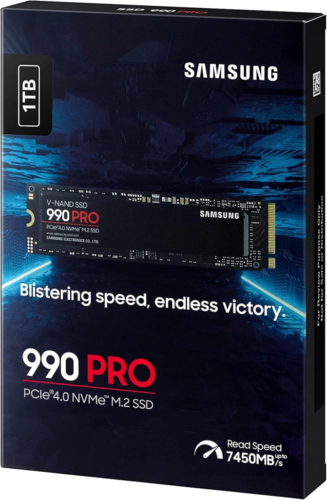 Samsung 990 PRO PCIe 4.0 NVMe M.2 2280 Internal Solid State Drive (SSD)
