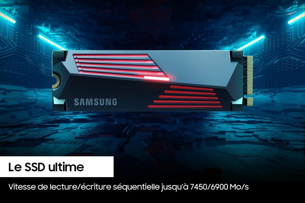 Samsung 990 PRO Heatsink M.2 2280 PCIe 4.0 NVMe Internal Solid State Drive (SSD)