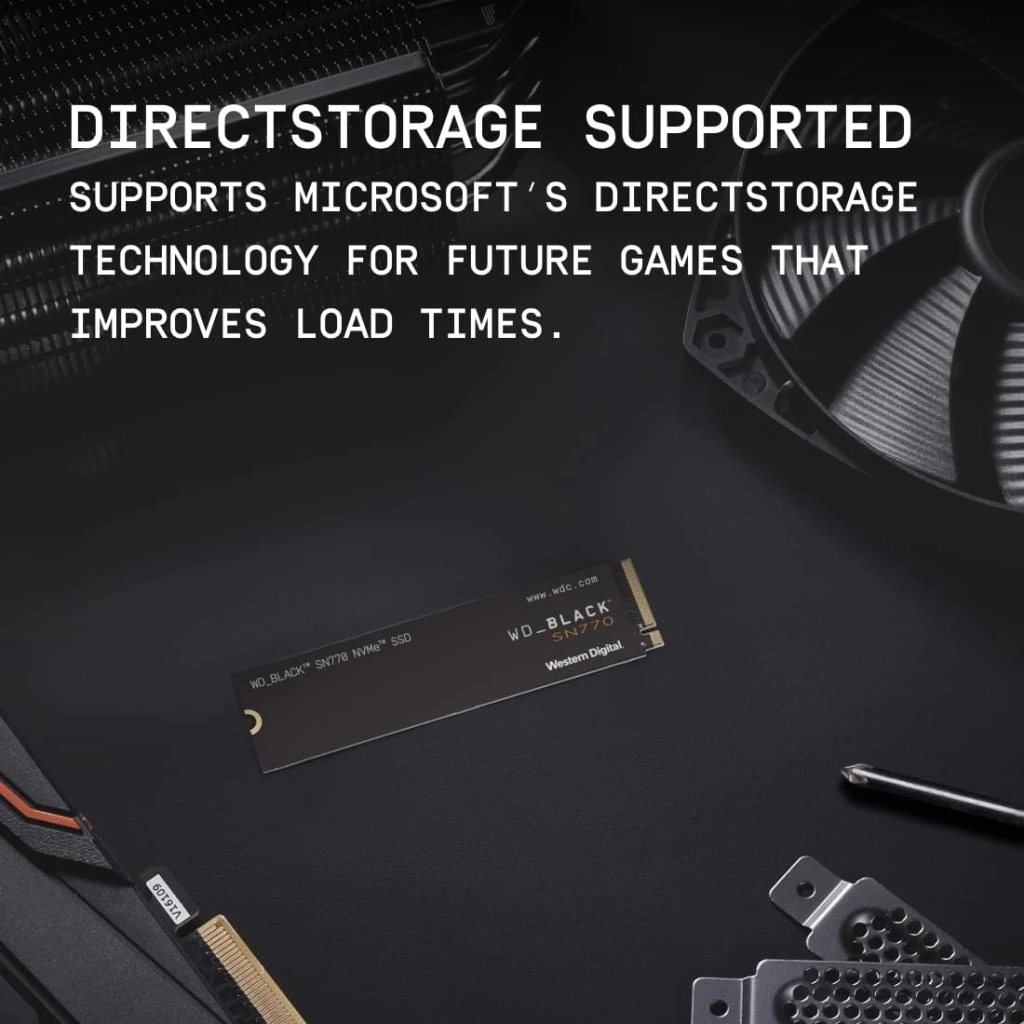WD_BLACK SN770 M.2 2280 PCIe Gen4 NVMe Gaming SSD