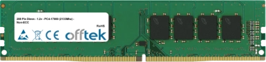 4GB Modules - 288 Pin 1.2v DDR4 PC4-21300 Non-ECC Dimm