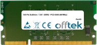 256MB Module - 144 Pin 1.8v DDR2 PC2-3200 SoDimm