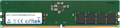 64GB Module - 288 Pin 1.1v DDR5 PC5-38400 (4800Mhz) ECC Registered Dimm