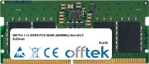 8GB Module - 262 Pin 1.1v DDR5 PC5-38400 SoDimm