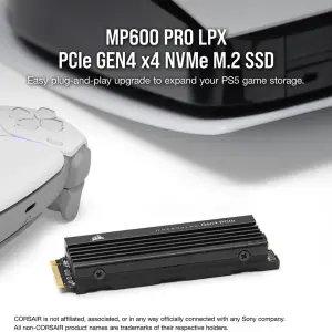 Corsair MP600 PRO LPX M.2 2280 NVMe PCIe x4 Gen4 SSD