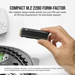Corsair MP600 PRO LPX M.2 2280 NVMe PCIe x4 Gen4 SSD