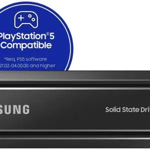 Samsung 980 PRO M.2 2280 PCIe 4.0 NVMe SSD Internal Solid State Drive with Heatsink