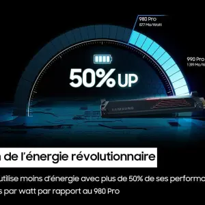 Samsung 990 PRO Heatsink M.2 2280 PCIe 4.0 NVMe Internal Solid State Drive (SSD)